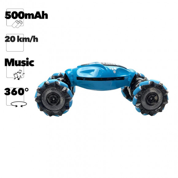 Радиоуправляемая машинка STUNT 4WD 2071-1A (UV), голубой
