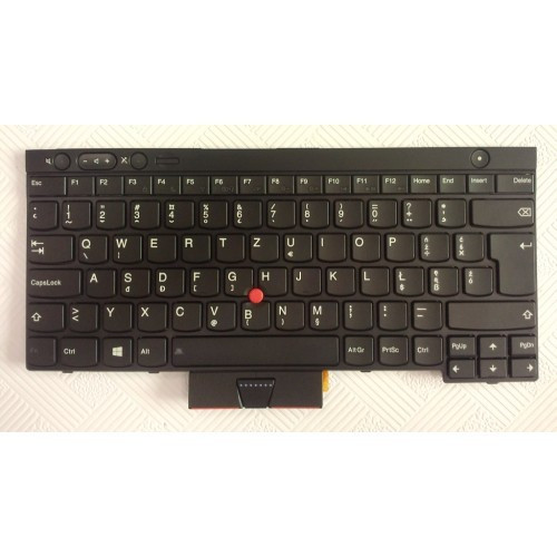 Клавиатура для ноутбука Lenovo Thinkpad L430, L530, T430, T430s, L530, T430, T430s, T530, W530, X230, X2 black РУССКАЯ РАСКЛАДКА
