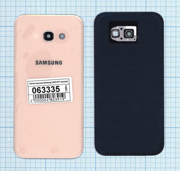 Задняя крышка корпуса для Samsung Galaxy A5 2017 (A520F), розовая