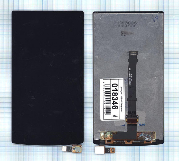 Модуль (матрица + тачскрин) для Oppo N3, черный