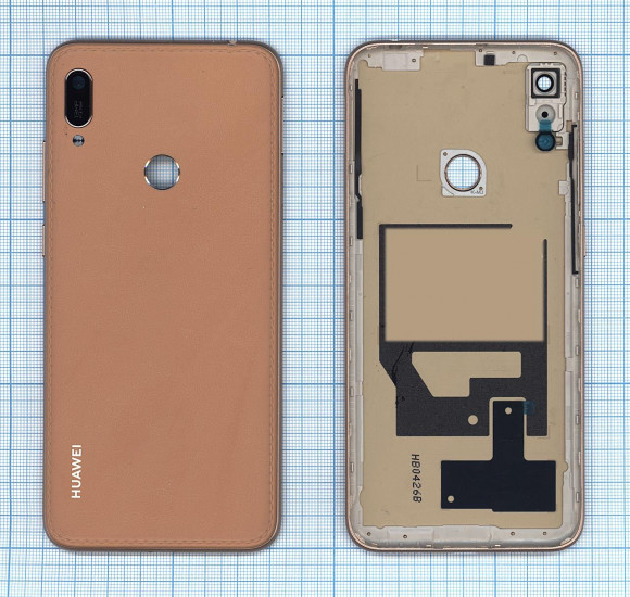 Задняя крышка корпуса для Huawei Y6 2019, коричневая