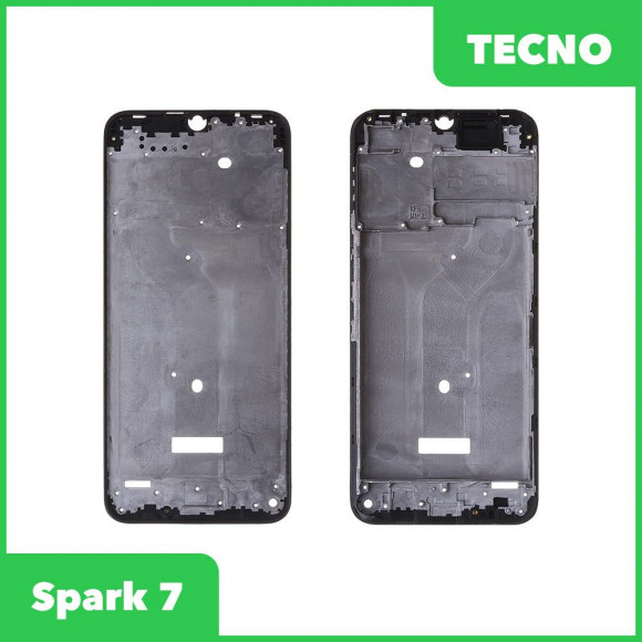 Рамка дисплея для Tecno Spark 7 (черный)