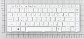 Клавиатура для ноутбука ноутбука Parkard Bell EasyNote NM85 NM87, белая Клавиатура для ноутбука ноутбука Parkard Bell EasyNote NM85 NM87, белая