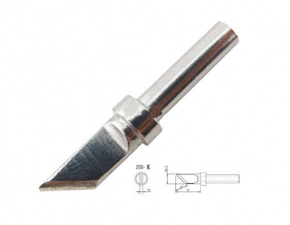 Жало для паяльника Quick QK200-T-K