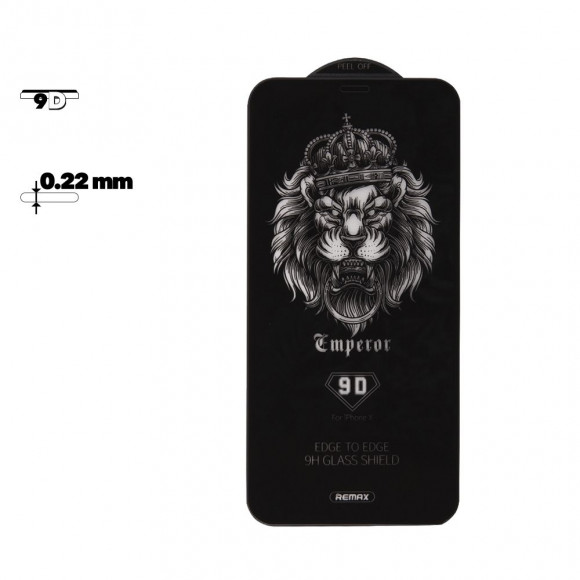 Защитное стекло Remax Emperor Series 9D Tempered Glass GL-32 для Apple iPhone X, XS, черное