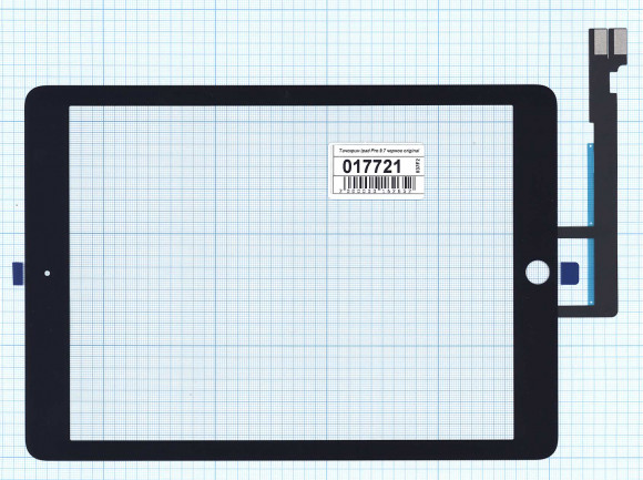 Сенсорное стекло (тачскрин) для Apple iPad Pro 9.7 (A1673, A1674, A1675), черное