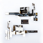 Аудио разъем (разъем гарнитуры) для Apple iPhone 4S, белый Аудио разъем (разъем гарнитуры) для Apple iPhone 4S, белый