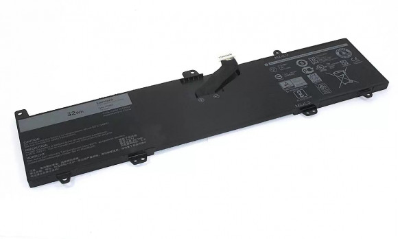 Аккумулятор (батарея) 0JV6J для ноутбука Dell Inspiron 3168, 7.6В, 32Втч, 4200мАч (оригинал)