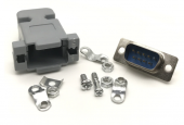 Сборный штекер RS232 DB9 папа Сборный штекер RS232 DB9 папа