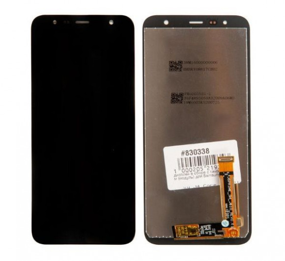 Дисплей для Samsung Galaxy J4 Core (J410F), J4 Plus (J415F), J6 Plus (J610F) Incell, в сборе с тачскрином, черный