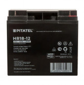 Аккумуляторная батарея Pitatel HR18-12 для ИБП, 12В, 18Ач Аккумуляторная батарея Pitatel HR18-12 для ИБП, 12В, 18Ач