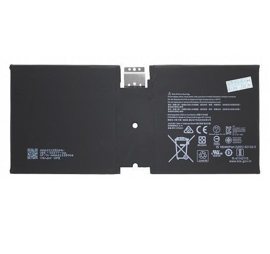 Аккумулятор (батарея) для ноутбука Microsoft Surface Go 2 (G16TA047H, DYNU01), 26.81Wh, 3500мАч, 7.66V