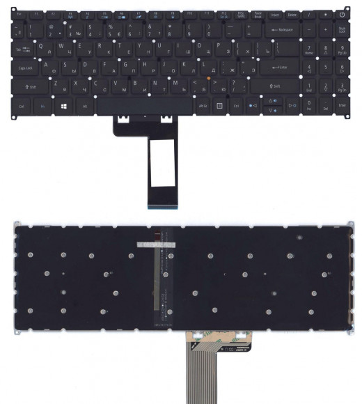 Клавиатура Acer Swift 3 SF315-51 черная