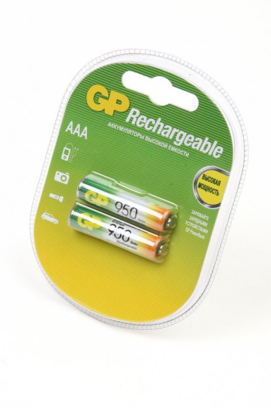 Аккумулятор GP 95AAAHC-2CR2 HR03 BL2, 1 штука
