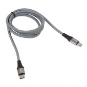 Кабель USB-C HOCO X50 Exquisito Type-C - Type-C, 5A, 1 м, серый Кабель USB-C HOCO X50 Exquisito Type-C - Type-C, 5A, 1 м, серый
