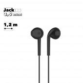 Гарнитура Earldom ET-E51 3.5 mm вкладыши, черная