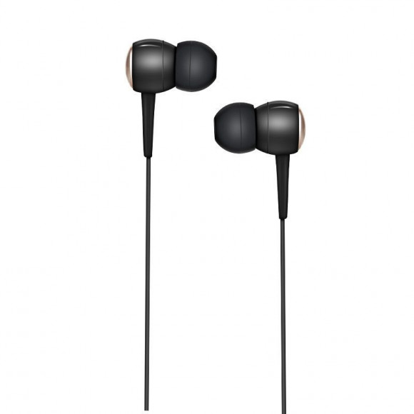 Наушники HOCO М19 Drumbeat universal с микрофоном, 3.5mm mini jack, черный