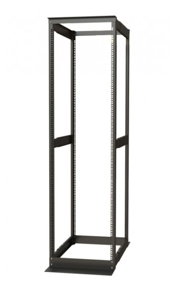 ORK2A-4281-RAL9005 Открытая стойка 19-дюймовая (19';), 42U, высота 2070 мм, двухрамная, ширина 550 мм, глубина регулируется 800-1250 мм, цвет черный