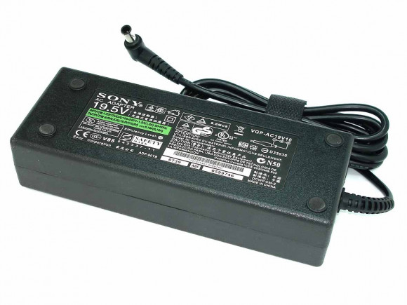 Блок питания (зарядное) для ноутбука Sony 19.5В, 6.15A, 120Вт, 6.5x4.4мм (High Copy)