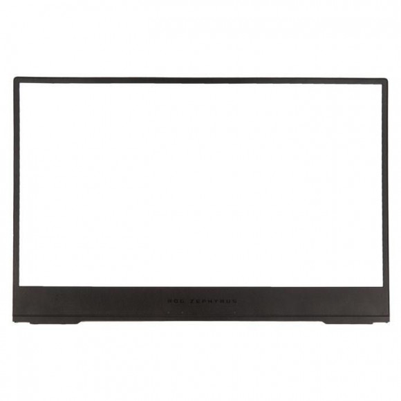 Рамка экрана (рамка крышки матрицы, LCD Bezel) для ноутбука Asus GU502 черная, пластиковая. С разбора.