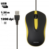 Мышь проводная Smartbuy ONE 329 USB черно-желтая Мышь проводная Smartbuy ONE 329 USB черно-желтая