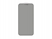 Защитное стекло 3D PRIVACY для Apple iPhone 12 Mini, черный (Vixion)