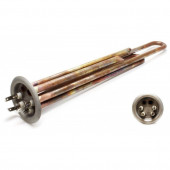 Тэн - Нагревательный элемент 2000 w (1300+700 вт, фланец 64 мм Thermex, медный) thermowatt Тэн - Нагревательный элемент 2000 w (1300+700 вт, фланец 64 мм Thermex, медный) thermowatt