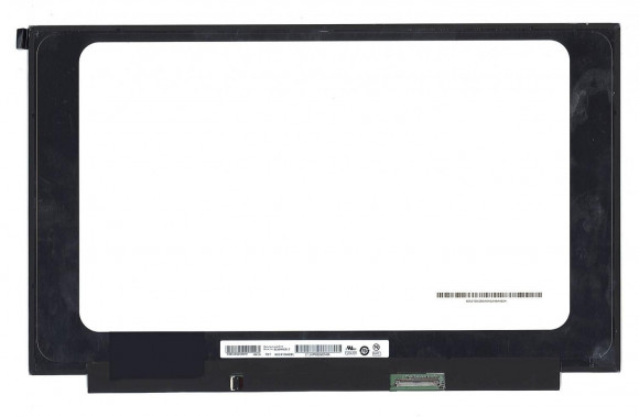 Матрица (экран) для ноутбука B156HAN10.2, 15.6", 1920x1080, 40 pin, LED, матовая