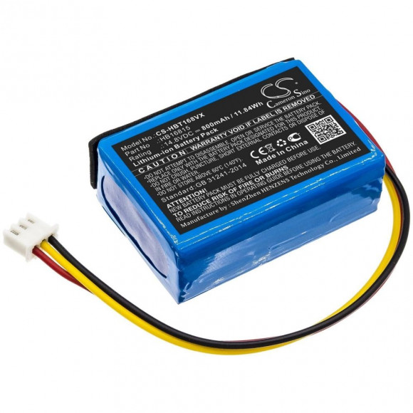 Аккумулятор CS-HBT168VX для пылесоса Hobot 168, 188, 198, 268, 288, 14.8В, 800мАч, 11.84Wh