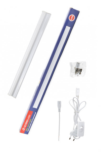 Светильник ULTRAFLASH LWL-2013-05CL 20LED, 5Вт, с сетевым проводом