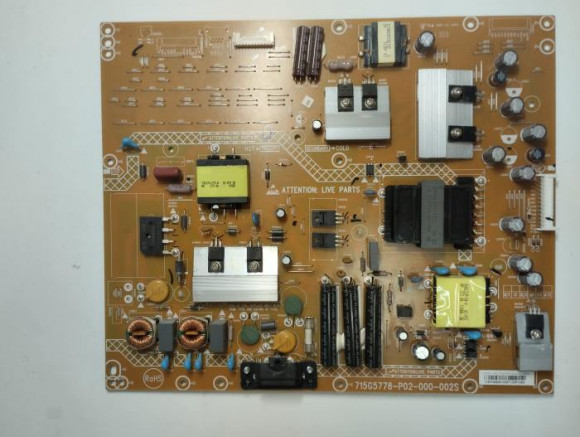 Блок питания 715G5778-P02-000-002S от ТВ Philips 42PFL3208T/60 с разбора