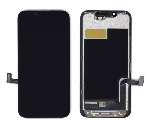 Дисплей Amperin для Apple iPhone 13 Mini в сборе с тачскрином (Soft Oled) черный