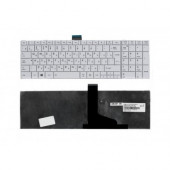 Клавиатура для ноутбука TOSHIBA Satellite C850 C870 WHITE РУССКАЯ РАСКЛАДКА Клавиатура для ноутбука TOSHIBA Satellite C850 C870 WHITE РУССКАЯ РАСКЛАДКА