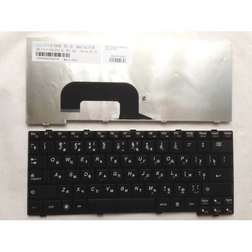 Клавиатура для ноутбука LENOVO S12 BLACK РУССКАЯ РАСКЛАДКА