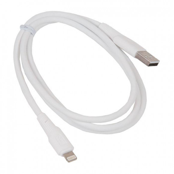Кабель USB HOCO X58 Airy USB - Lightning, 2.4А, 1 м, белый