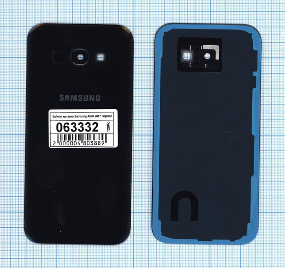 Задняя крышка корпуса для Samsung Galaxy A5 2017 (A520F), черная