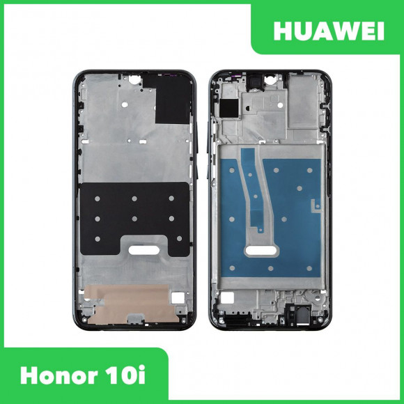 Рамка дисплея (средняя часть) для Huawei Honor 10i (HRY LX1T), черная