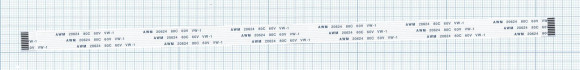 Шлейф универсальный 10 pin, шаг 1мм, длина 30см