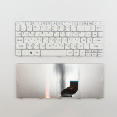 Клавиатура для ноутбука Acer Aspire One 521, 532, D255 белая