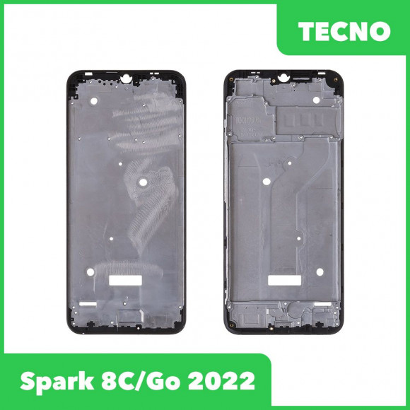 Рамка дисплея для Tecno Spark 8C, Go 2022 (черный)