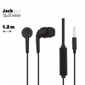 Гарнитура Hoco M40 Prosody Universal Earphones With Microphone, черная Гарнитура Hoco M40 Prosody Universal Earphones With Microphone, черная