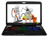 Чистка ноутбука MSI от пыли Чистка ноутбука MSI от пыли