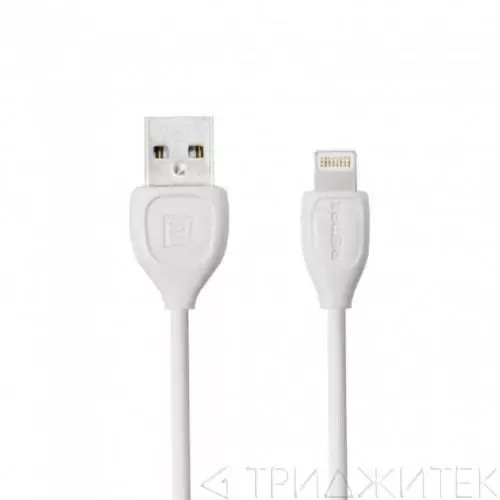 Кабель USB Remax Lesu RC-050i для Apple iPhone 5, 5C, 5S, 6, 6 Plus, 6S, 6S Plus (Lightning), белый