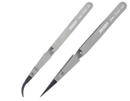 Набор сменных антистатических пинцетов Jakemy JM-T10-11