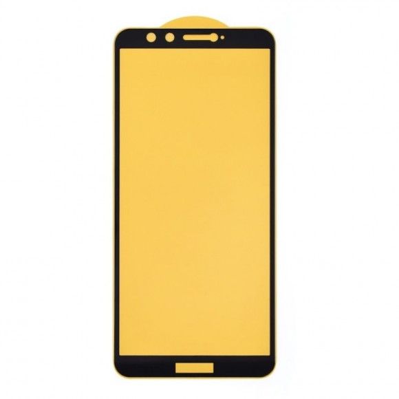 Защитное стекло 6D для Huawei Honor 9 Lite, черный (Vixion) (тех. пак.)