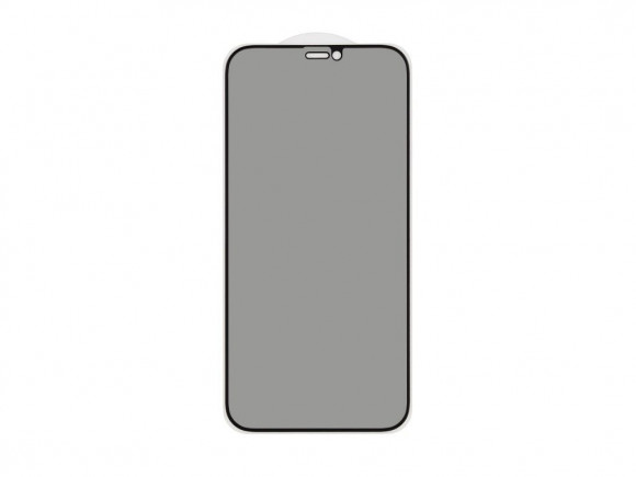 Защитное стекло 3D PRIVACY для Apple iPhone 12, 12 Pro, черный (Vixion)