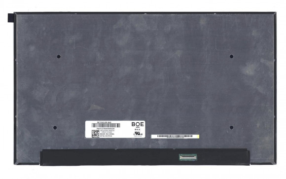 Матрица NE156QUM-N69, 15.6", ADS, 3840x2160 (UHD), 60 Гц, 40 pin, LED, UltraSlim, разъём справа, без креплений, матовая