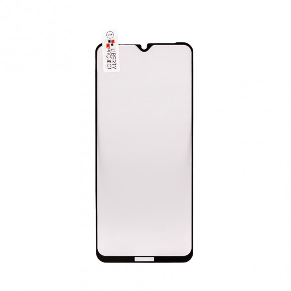 Защитное стекло "LP" для Nokia G10 Thin Frame Full Glue с рамкой 0.33 мм, 2.5D, 9H, черное