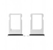 Держатель (лоток) SIM-карты для Apple IPhone 8 Plus, белый Держатель (лоток) SIM-карты для Apple IPhone 8 Plus, белый