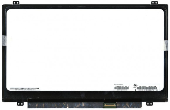Матрица N140FGE-EA2, 14", 1600x900 (HD+), 40 pin, TN, Slim (тонкая), матовая Матрица N140FGE-EA2, 14", 1600x900 (HD+), 40 pin, TN, Slim (тонкая), матовая
